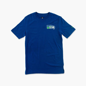 Seattle Seahawks Throwback 2-Sided T-Shirt