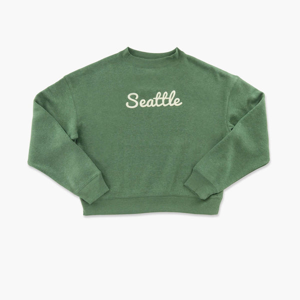 Champion Seattle Women's Triumph Green Crewneck