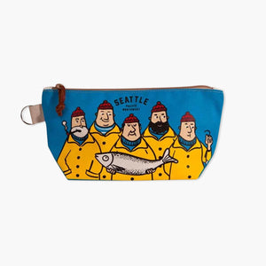 Chalo Seattle Fishermen Blue Pouch