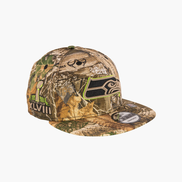 Seattle Seahawks RealTree Camo Snapback