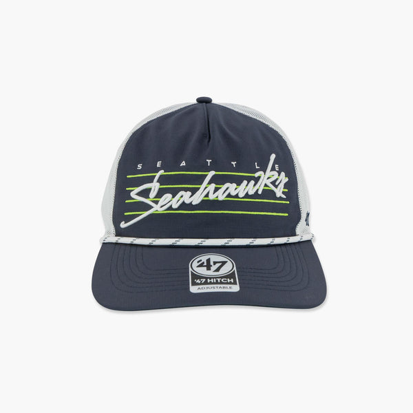 Seattle Seahawks Navy Downburst Hitch Snapback