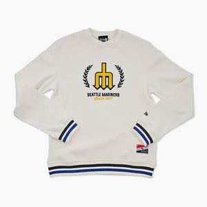 Seattle Mariners City Connect Cream Olympian Crewneck