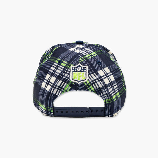 Seattle Seahawks 2024 Sideline Plaid Statement Snapback