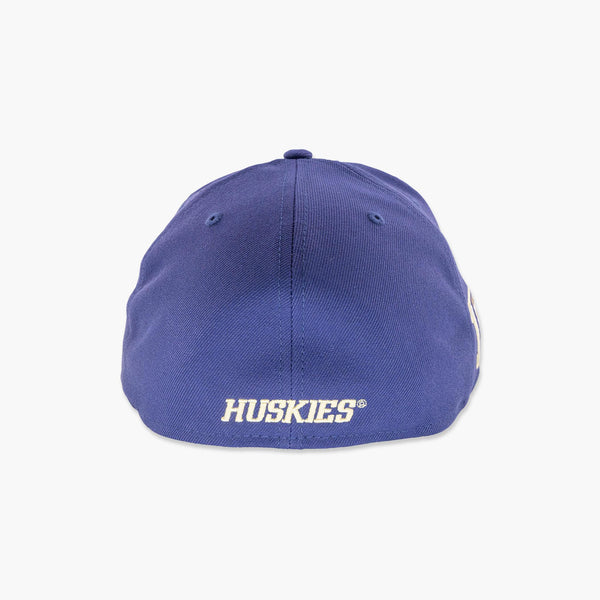 Washington Huskies Primary Logo Est. 1861 Pennant Fitted Hat