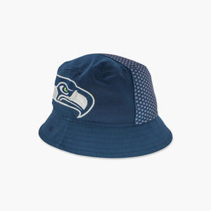 Seattle Seahawks Navy Helmet Bucket Hat