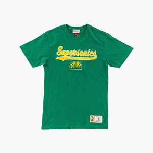 Seattle SuperSonics Vintage Script Legendary Slub T-Shirt