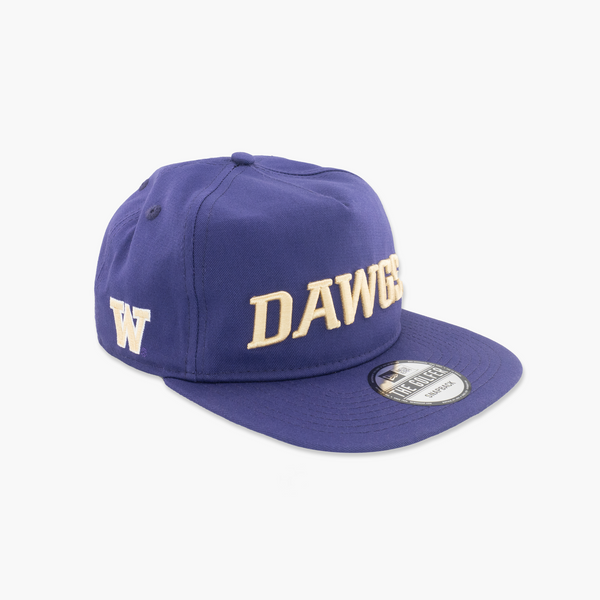 Washington Huskies Dawgs Purple "Golfer" Snapback