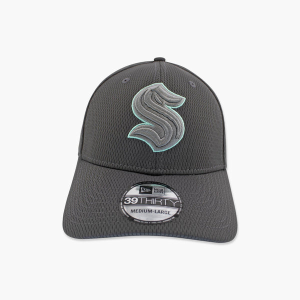 Seattle Kraken Graphite Fitted Hat