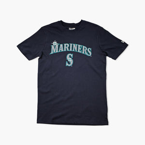 Seattle Mariners Navy Wordmark T-Shirt