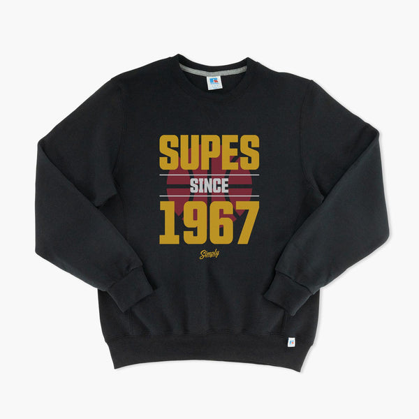 Supes Since 1967 Black Crewneck