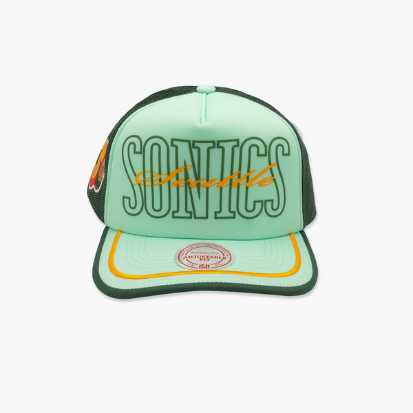 Seattle SuperSonics Team Royalty Trucker Hat