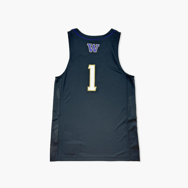 Washington Huskies Black Basketball Jersey