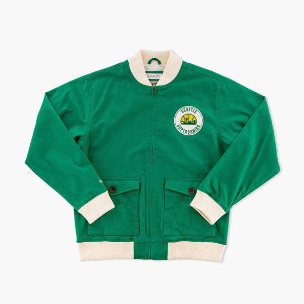 Seattle SuperSonics Replay Heavyweight Cotton Twill Jacket