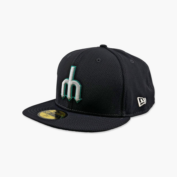 Seattle Mariners 2025 Clubhouse Navy Trident Fitted Hat