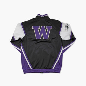 Washington Huskies Starter Black Track Jacket