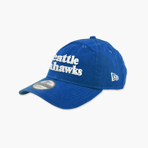 Seattle Seahawks 1980's Sideline Blue Adjustable Hat