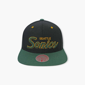 Seattle SuperSonics Pop Script Snapback