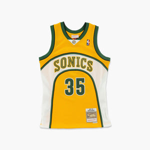 Seattle SuperSonics Kevin Durant 2007 Yellow Alternate Swingman Jersey