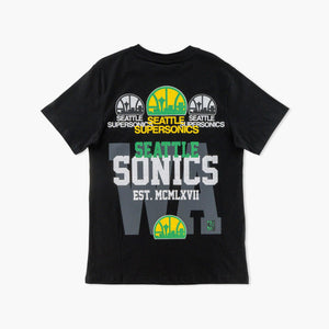 Seattle SuperSonics Day One Black T-Shirt