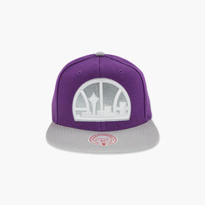 Seattle SuperSonics Smooth Sailing Purple Snapback