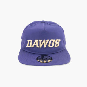 Washington Huskies Dawgs Purple "Golfer" Snapback