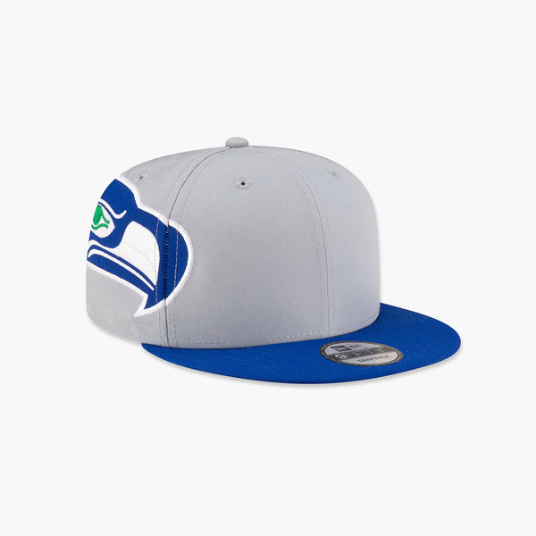 Seattle Seahawks Throwback Grey Helmet Snapback