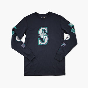 Seattle Mariners True Fan Navy Long Sleeve T-Shirt