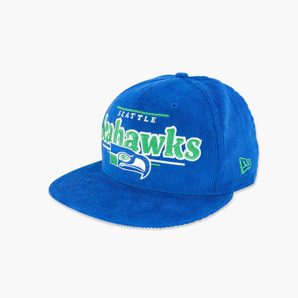 Seattle Seahawks Statement Royal Corduroy Snapback