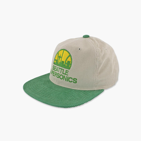 Seattle SuperSonics 2-Tone Corduroy Snapback