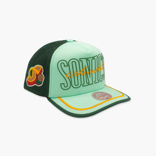 Seattle SuperSonics Team Royalty Trucker Hat