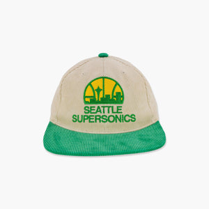 Seattle SuperSonics 2-Tone Corduroy Snapback