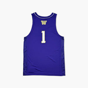 Washington Huskies Purple Basketball Jersey