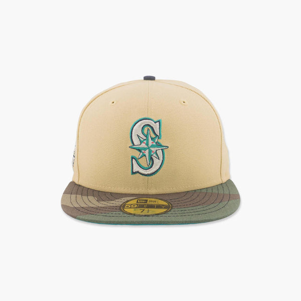 Seattle Mariners Kingdome Legends Tan Camo Fitted Hat