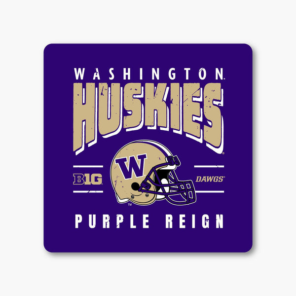 Washington Huskies Big Ten Purple Helmet Sticker