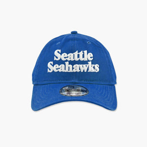 Seattle Seahawks 1980's Sideline Blue Adjustable Hat (Pre-Order)