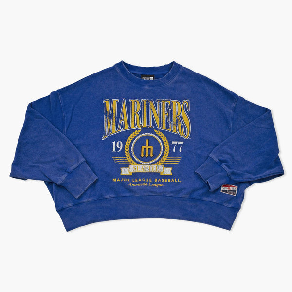 Seattle Mariners Women's Royal Crewneck