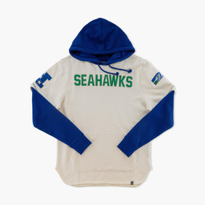 Seattle Seahawks Historic Cream Shortstop Hoodie