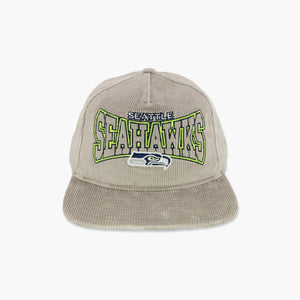 Seattle Seahawks Statement Grey Corduroy Snapback