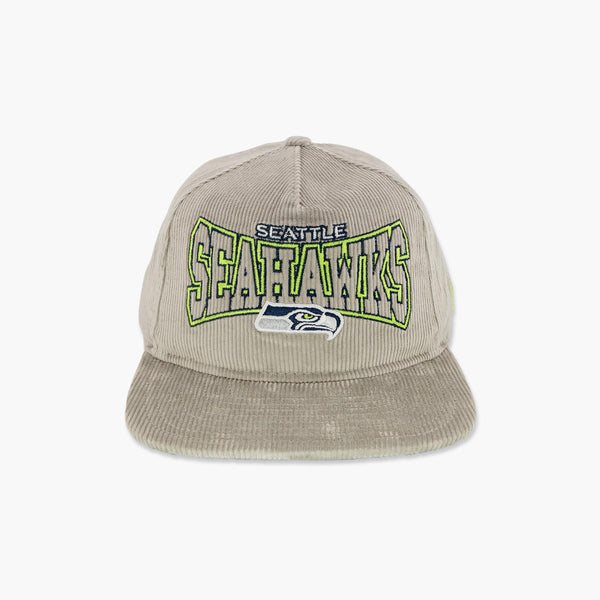 Seattle Seahawks Statement Grey Corduroy Snapback