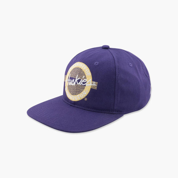 Washington Huskies Badge Purple Snapback