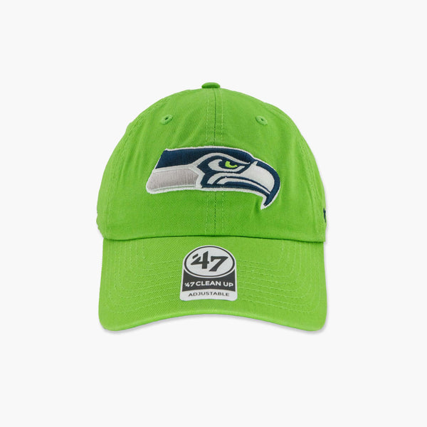 Seattle Seahawks Action Green Clean Up Adjustable Hat