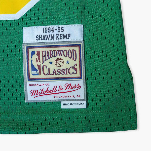 Seattle SuperSonics Shawn Kemp 1994 Green Swingman Jersey