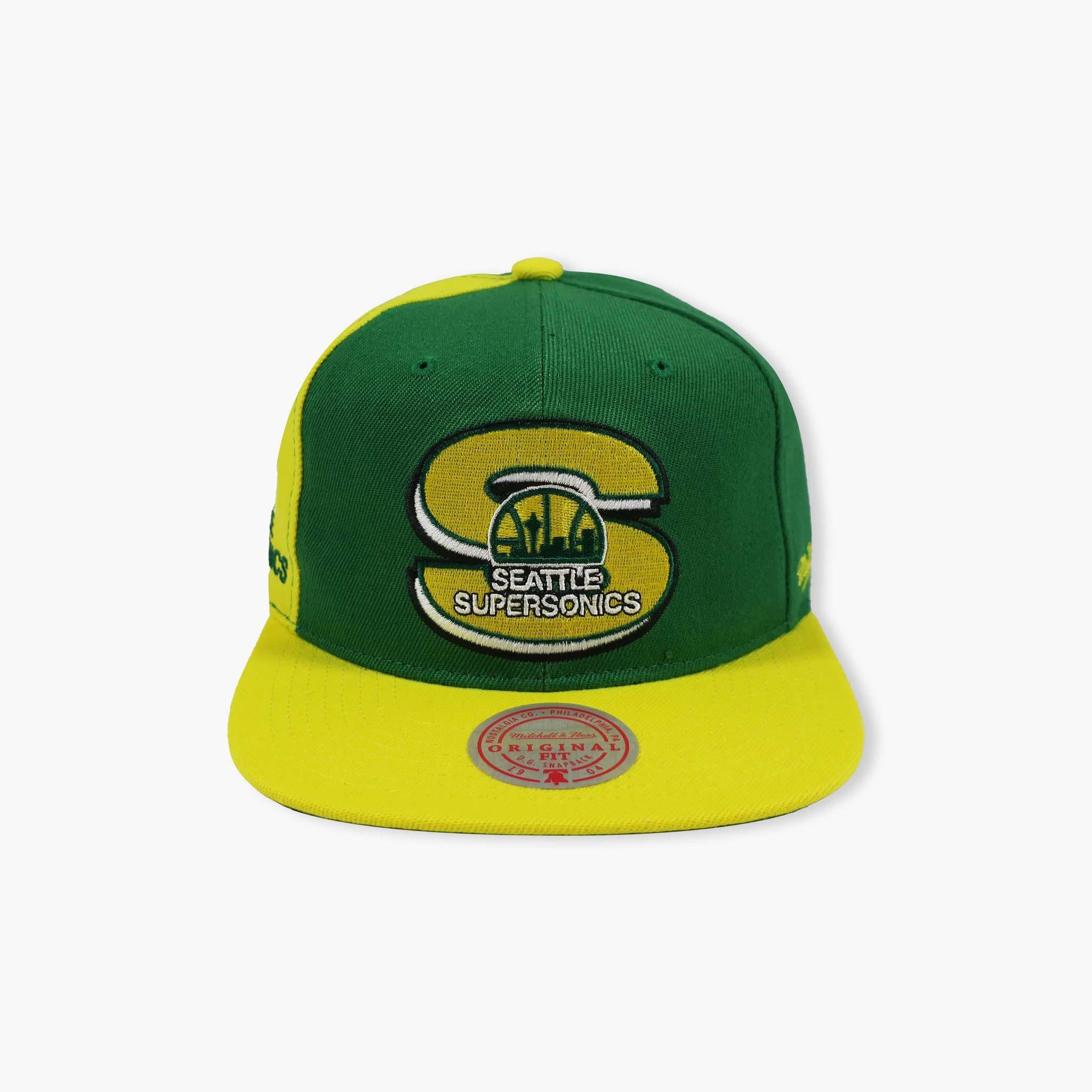 Seattle Supersonics Men’s Retro Bolt Mitchell & Ness Snapback Hat