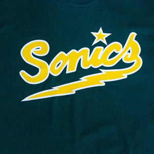 Seattle Supersonics Orbit Badge Shirt