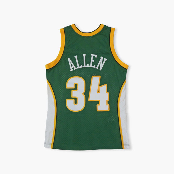 NBA_ Men Retro Basketball Mitchell Ness Vintage Ray Allen Jersey