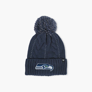 New Era Seattle Seahawks 2023 Sideline History Cuff Pom Beanie – Simply  Seattle