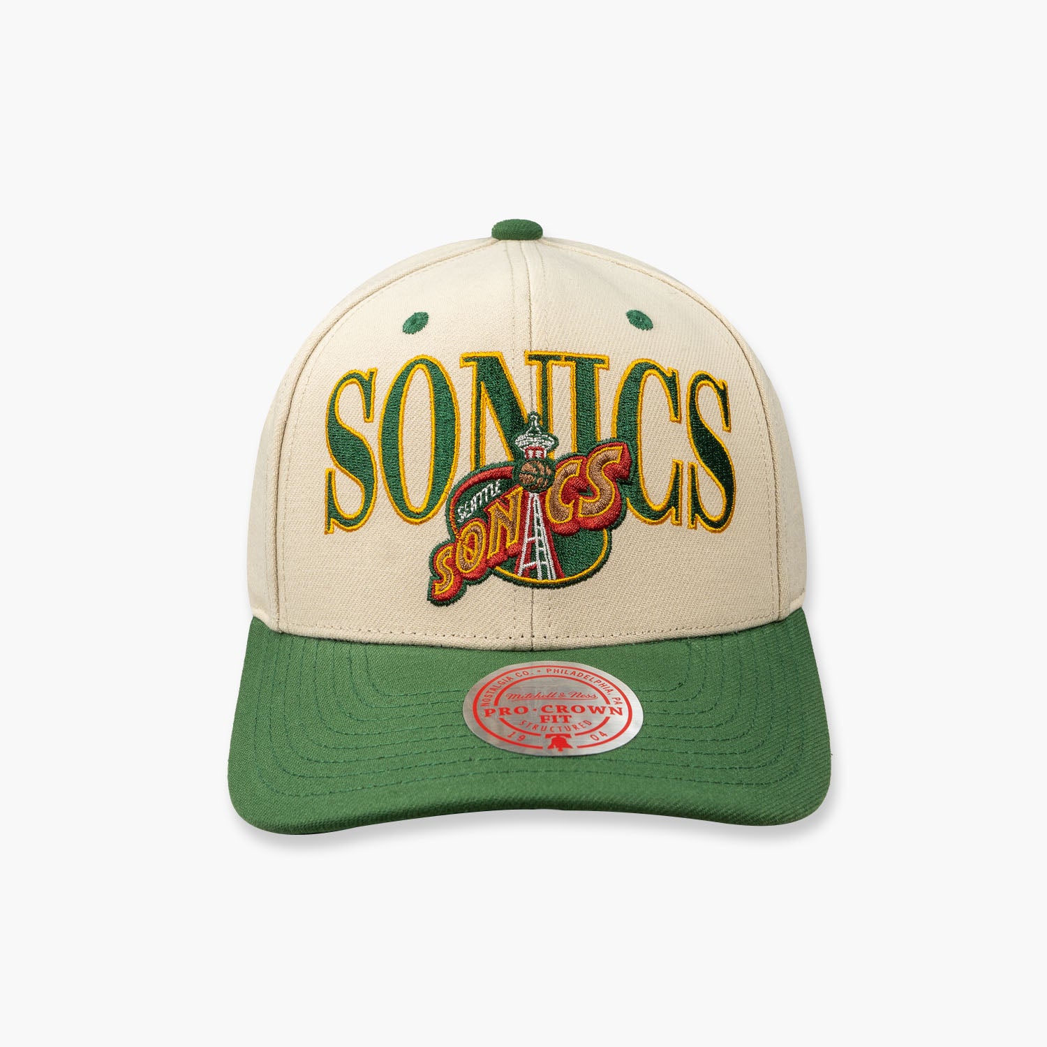 Mitchell & Ness Seattle Supersonics 'Highway' Pro Crown Snapback