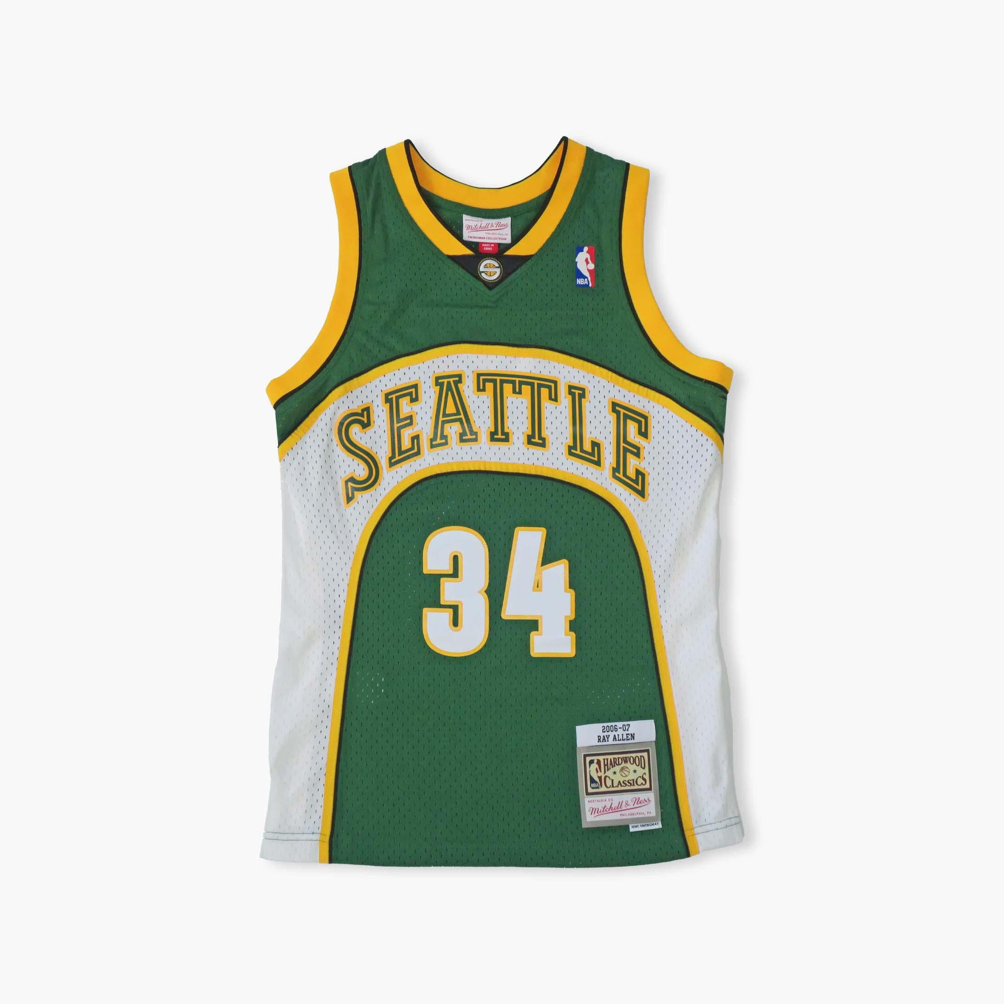 Ray Allen Seattle SuperSonics Mitchell & Ness Authentic 2006-2007