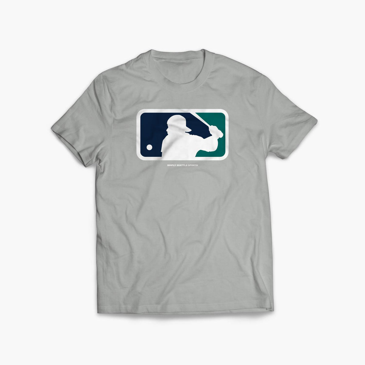 The Kid Logo Grey T-Shirt – Simply Seattle